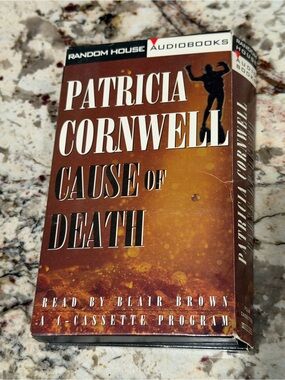 Kay Scarpetta: Cause of Death by Patricia Cornwell (1996, Audio Cassette Set)